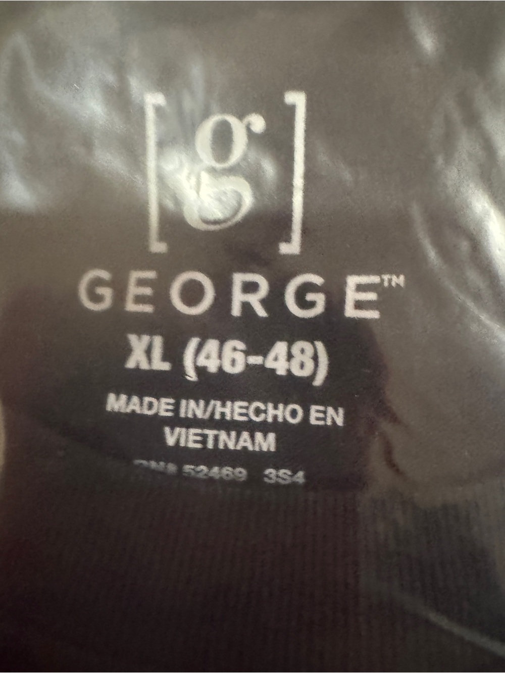 2-shirts in a pack George X-L